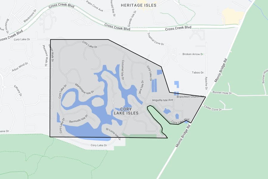 Properties For Sale in Cory Lakes Isles